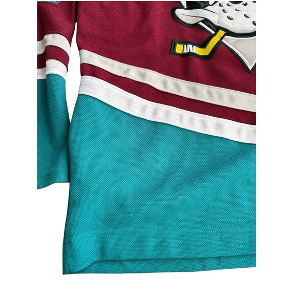 Men’s CCM VINTAGE Teemu Selanne  AUTHENTIC Jersey Anaheim Mighty Ducks SZ 50 - Picture 3 of 5